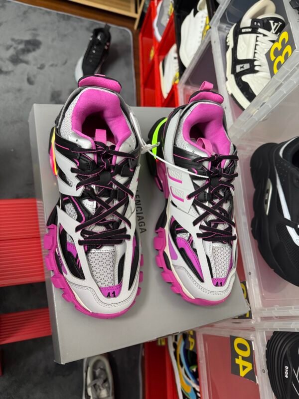 Balenciaga Track LED Grey Pink Black