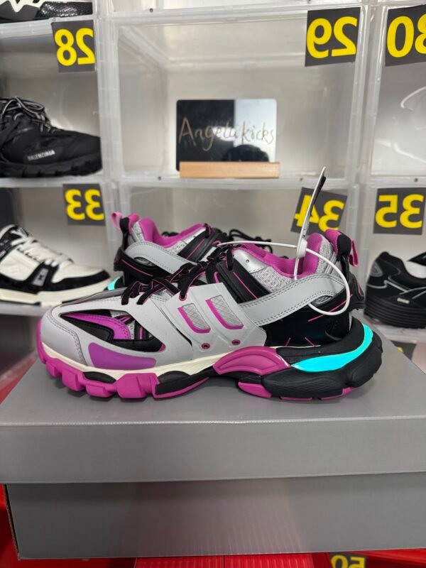 Balenciaga Track LED Grey Pink Black