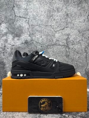 Louis Vuitton Trainer Black Embossed Monogram