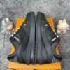Louis Vuitton Trainer Black Embossed Monogram
