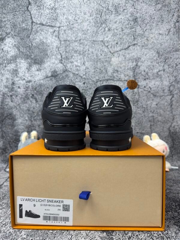 Louis Vuitton Trainer Black Embossed Monogram