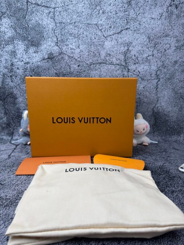 Louis Vuitton Trainer Black Embossed Monogram