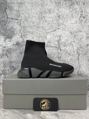 Balenciaga Speed Trainers Ribbed Knit