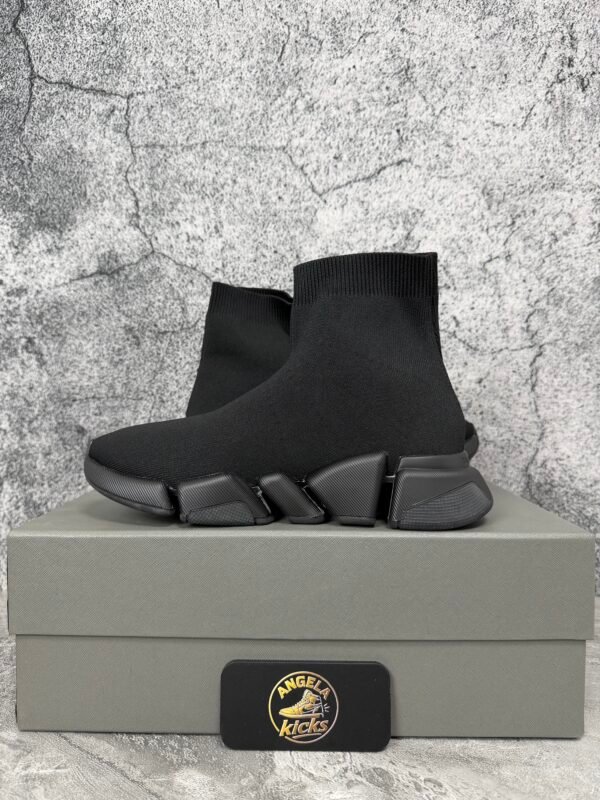 Balenciaga Speed Trainers Ribbed Knit