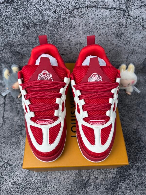 Louis Vuitton LV Skate Sneaker Red White
