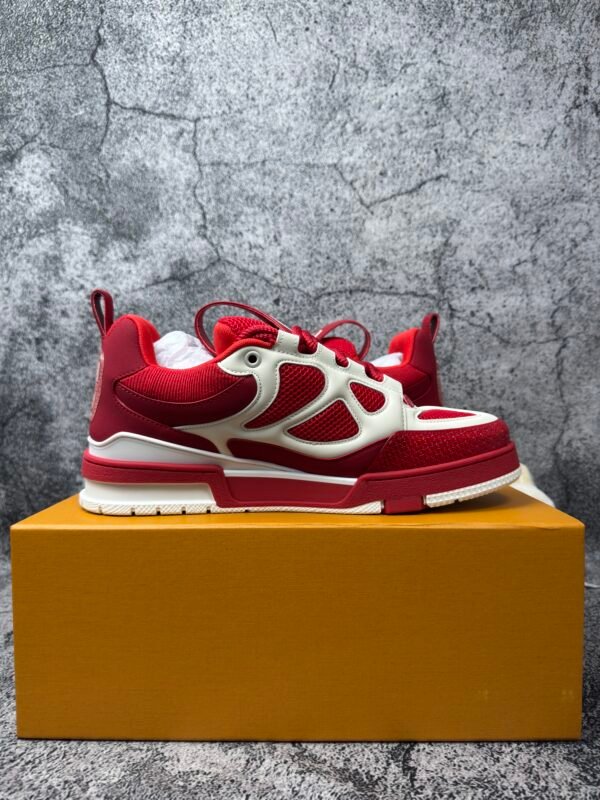 Louis Vuitton LV Skate Sneaker Red White
