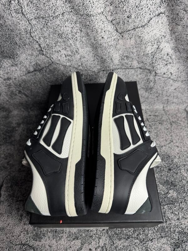 AMIRI Skel Top Low Black Off White