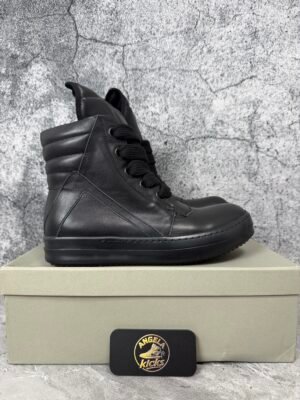 Rick Owens Lido Ramones High Top Black