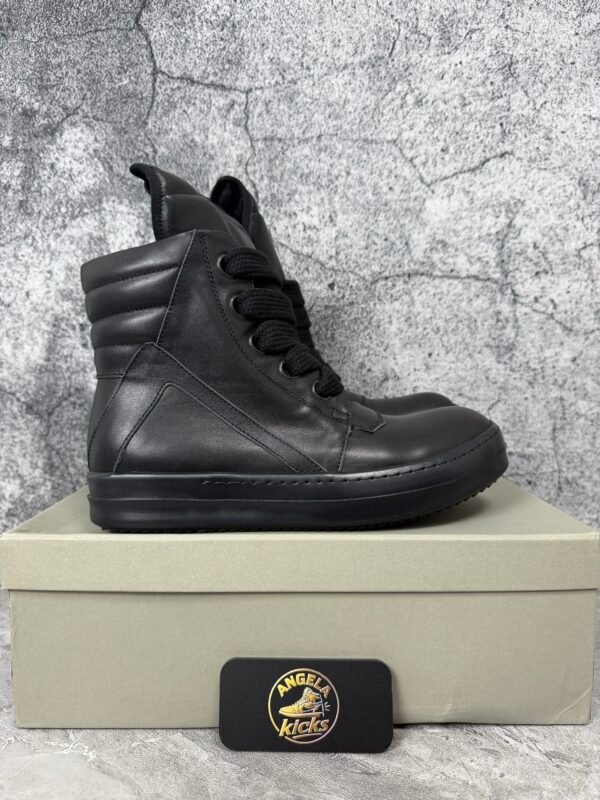 Rick Owens Lido Ramones High Top Black