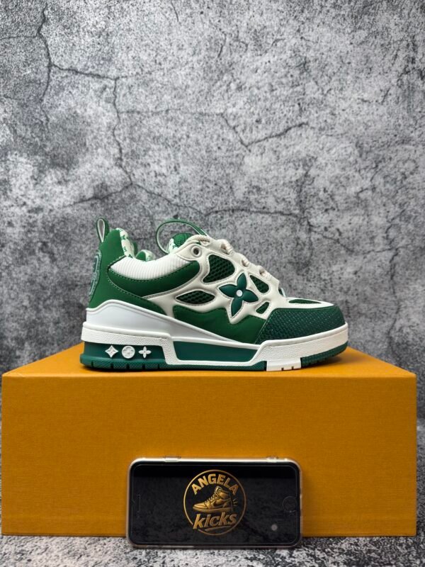 Louis Vuitton LV Skate Sneaker Green White