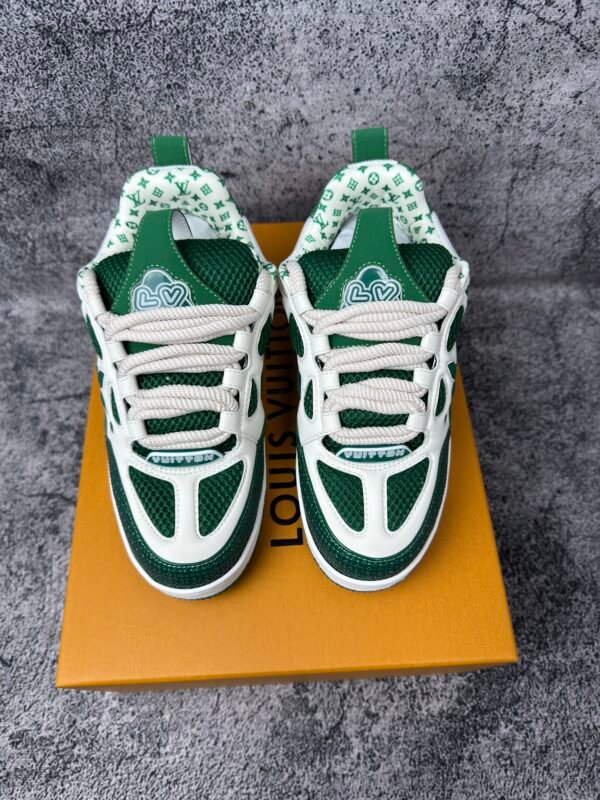 Louis Vuitton LV Skate Sneaker Green White