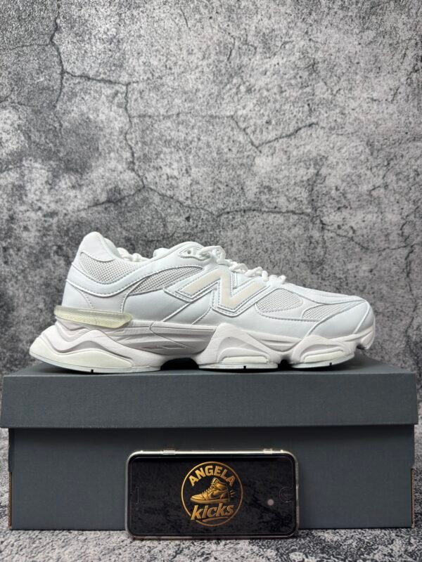 New Balance 9060 Triple White