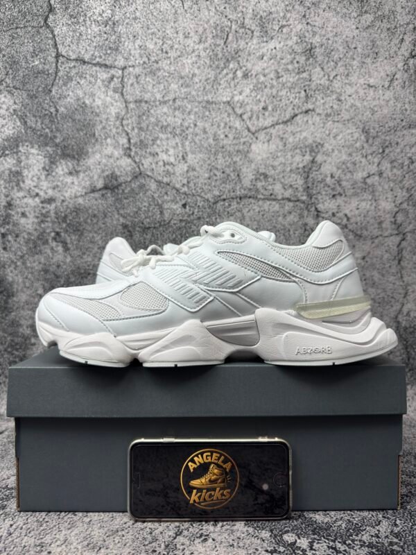 New Balance 9060 Triple White
