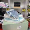 Lanvin Curb Sneaker White Light Blue