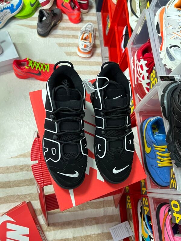 Nike Air More Uptempo 96 Black White