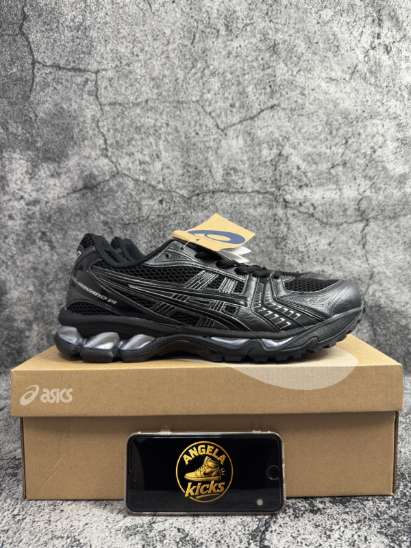 ASICS Gel-Kayano 14 Black Pure Silver