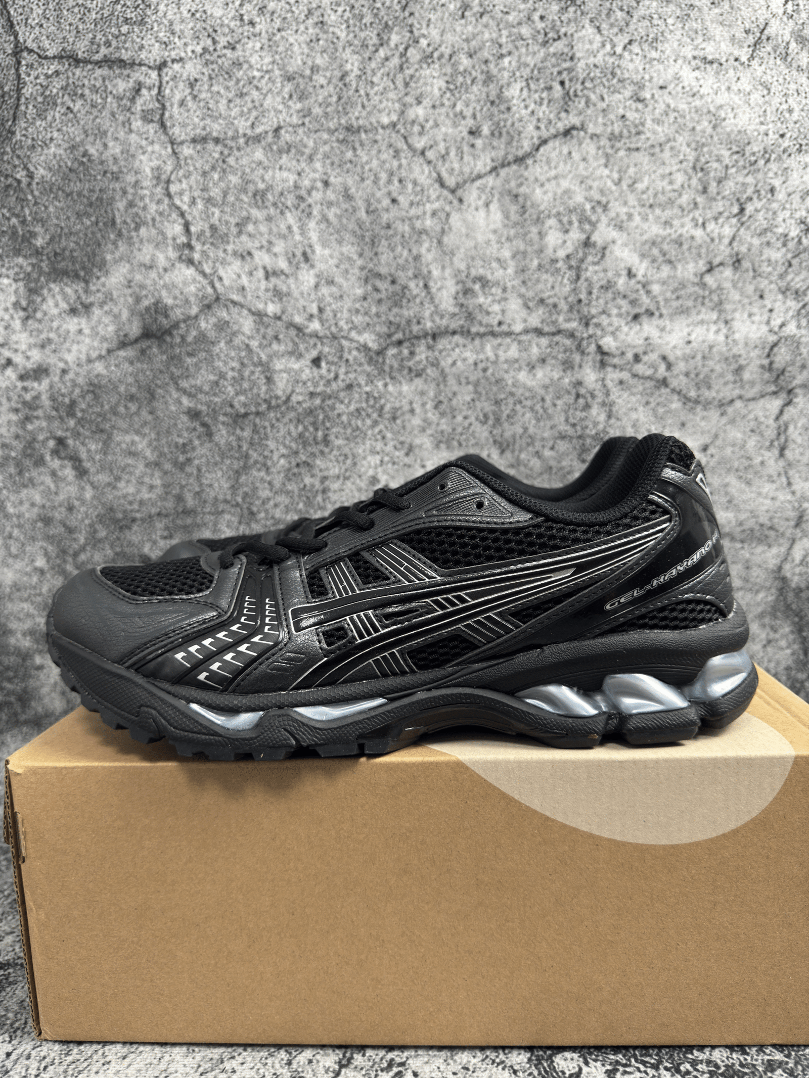 ASICS Gel-Kayano 14 Black Pure Silver