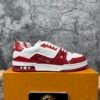 Louis Vuitton Trainer #54 Signature Red White