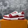 Louis Vuitton Trainer #54 Signature Red White