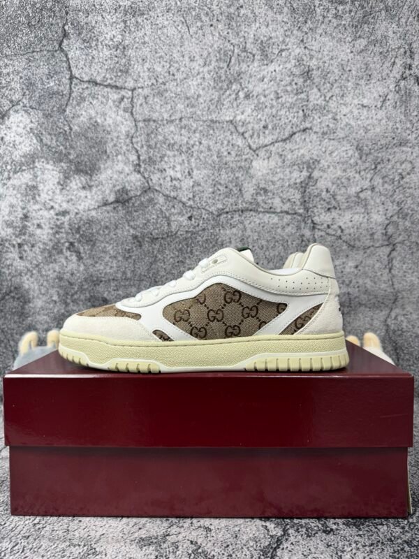 Gucci Re-Web Sneaker GG Canvas White Beige
