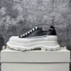 Alexander McQueen Tread Slick Low Lace Up Black White FW21