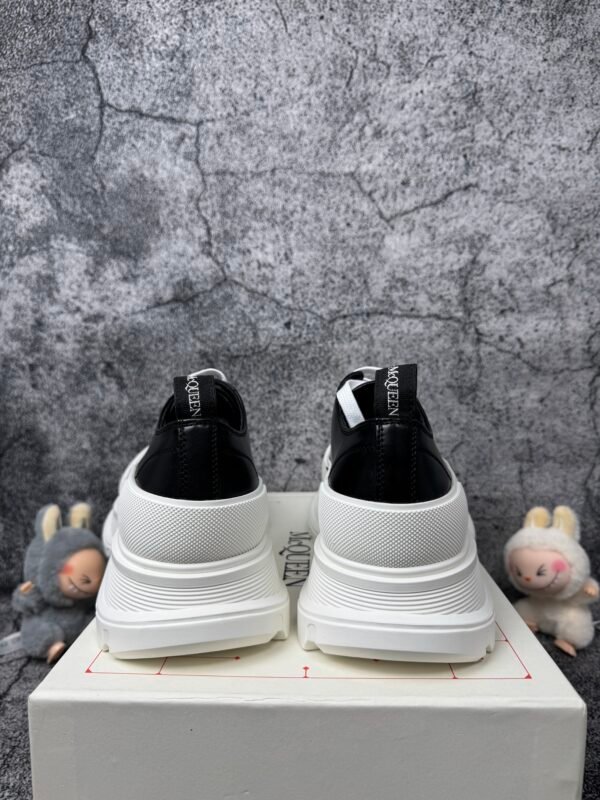 Alexander McQueen Tread Slick Low Lace Up Black White FW21