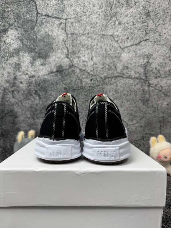 Maison Mihara Yasuhiro Peterson OG Sole Canvas Low Black