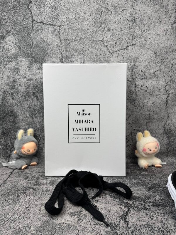 Maison Mihara Yasuhiro Peterson OG Sole Canvas Low Black