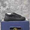 Dior B33 Sneaker Black Smooth Calfskin Oblique Raised Embroidery
