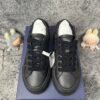 Dior B33 Sneaker Black Smooth Calfskin Oblique Raised Embroidery
