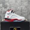 Jordan 5 Retro Fire Red Black Tongue