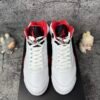 Jordan 5 Retro Fire Red Black Tongue