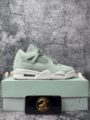 IMG_7679 Jordan 4 Retro Seafoam Sail