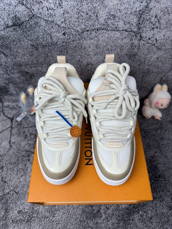 Louis Vuitton LV Skate Sneaker Beige White