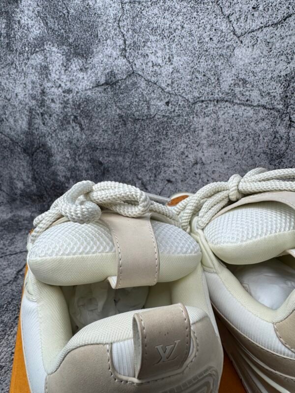 Louis Vuitton LV Skate Sneaker Beige White