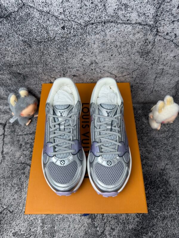 LOUIS VUITTON Olympia Silver purple