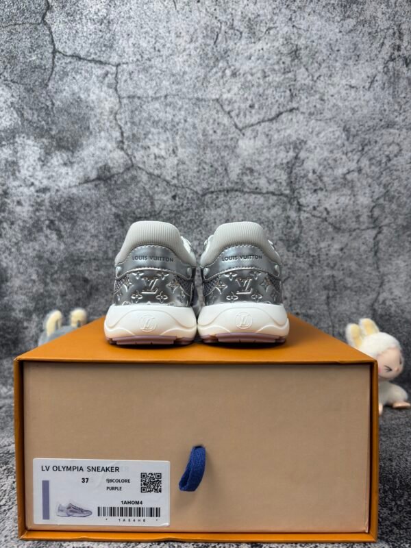 LOUIS VUITTON Olympia Silver purple
