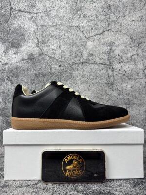 Maison Margiela Replica German Army Trainer (GATs) Black Gum