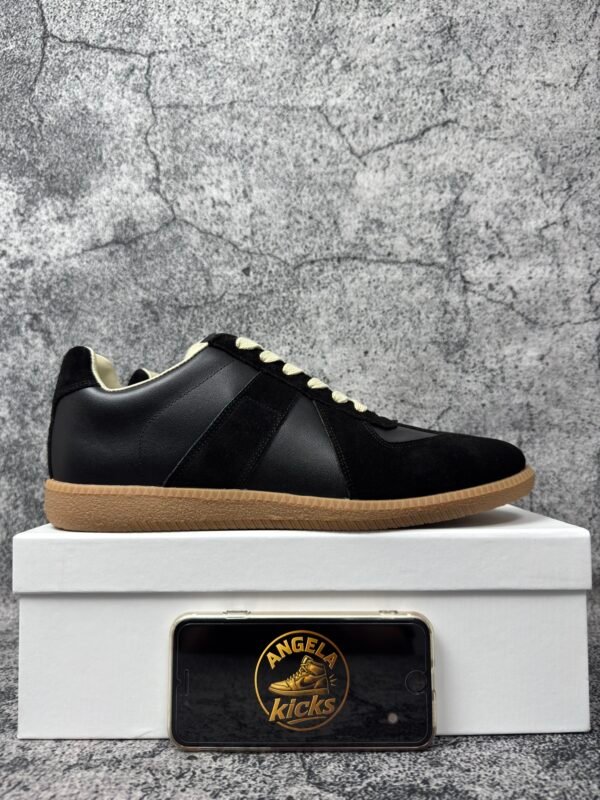 Maison Margiela Replica German Army Trainer (GATs) Black Gum