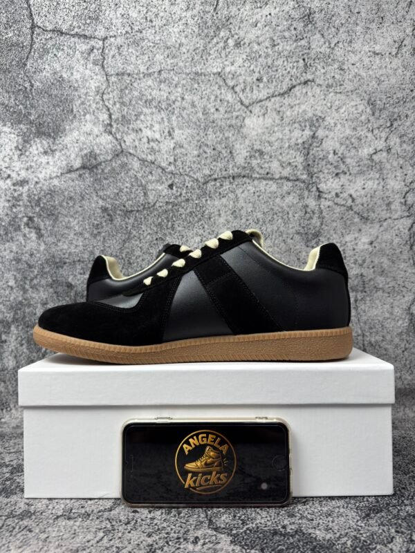 Maison Margiela Replica German Army Trainer (GATs) Black Gum