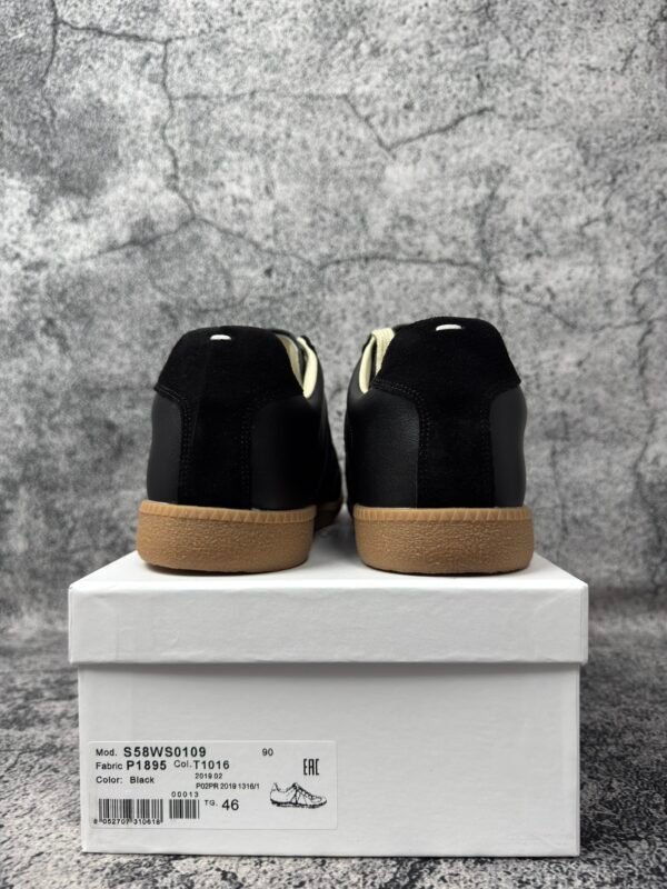 Maison Margiela Replica German Army Trainer (GATs) Black Gum