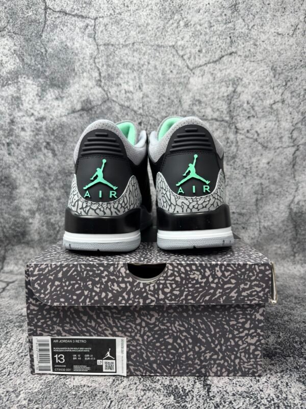 Jordan 3 Retro Green Glow
