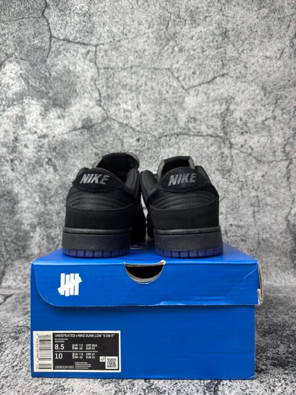 Nike Dunk Low SP Undefeated 5 On It Black