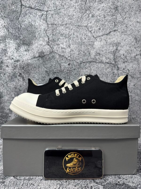 Rick Owens DRKSHDW Low Cotton Nylon Black Milk