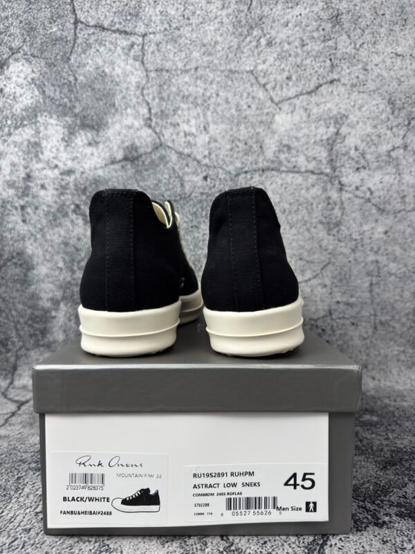 Rick Owens DRKSHDW Low Cotton Nylon Black Milk