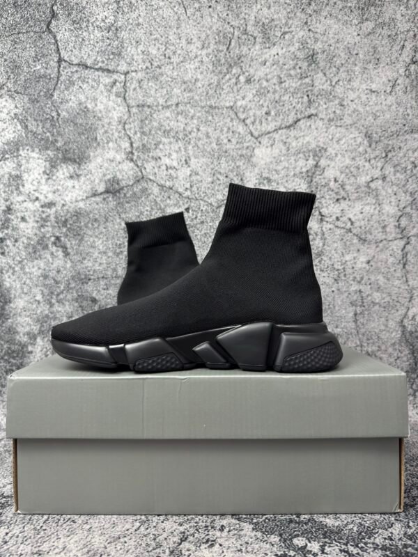 Balenciaga Speed Graffiti Black White