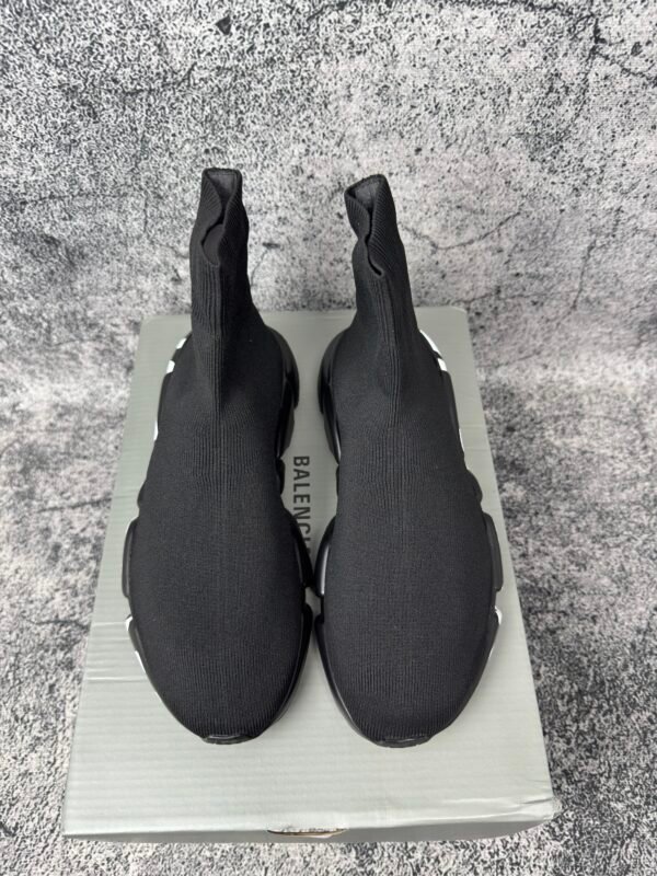 Balenciaga Speed Graffiti Black White