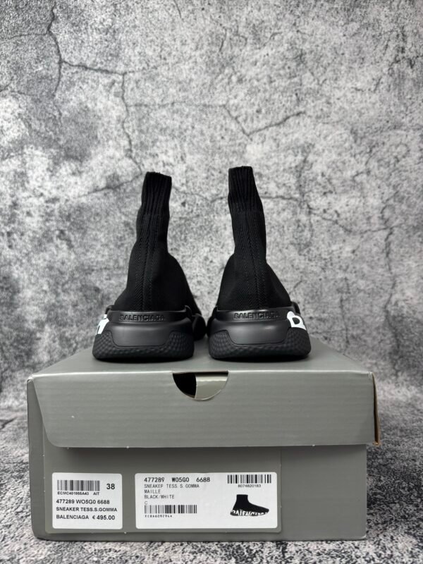 Balenciaga Speed Graffiti Black White