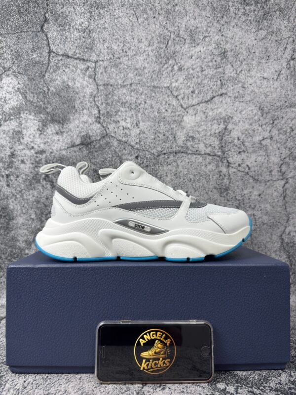 Dior B22 White Silver Blue