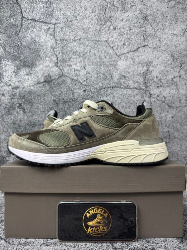 New Balance 993 MiUSA JJJJound Military Urban Grey Angora
